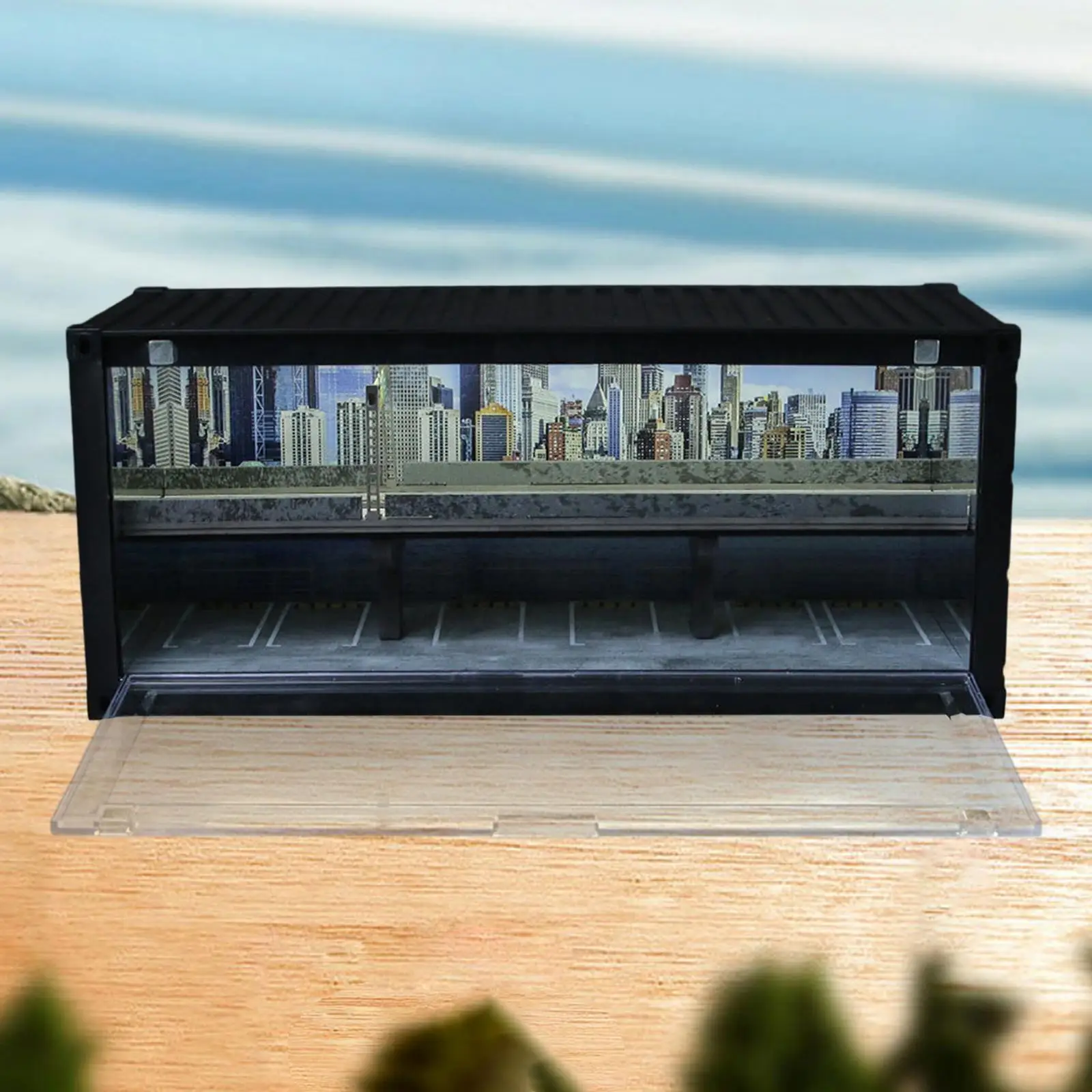 Vitrina para coches de juguete y diorama de pasarela - imagen 3