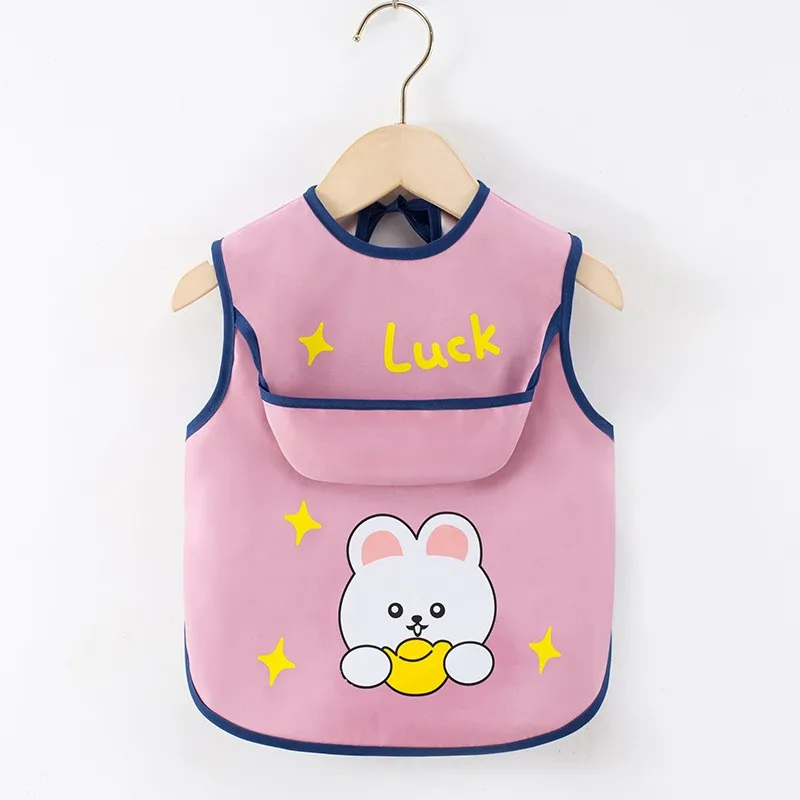 Babero impermeable ajustable para bebés y niños - imagen 4