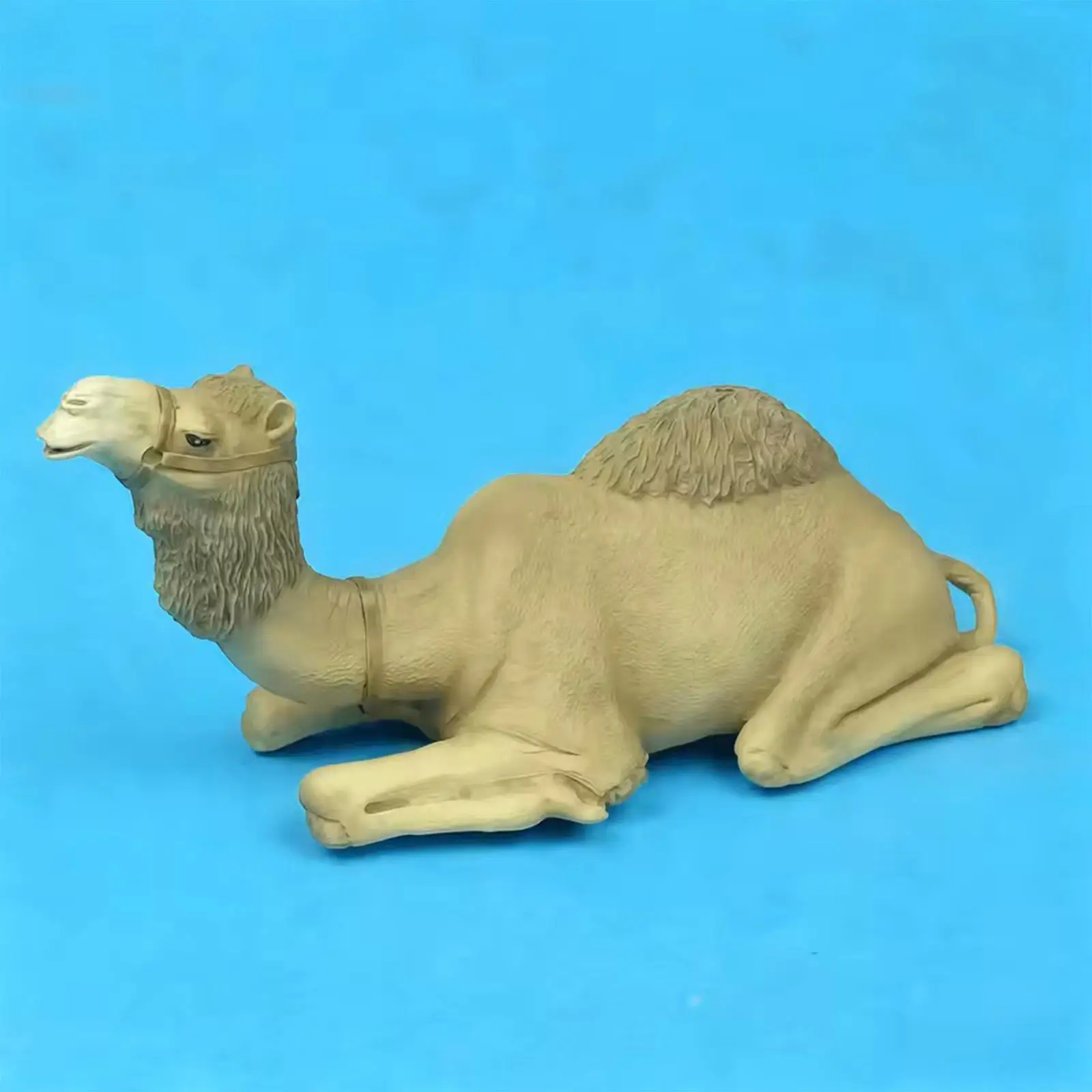 Miniatura de camello del desierto en resina para diorama - imagen 5