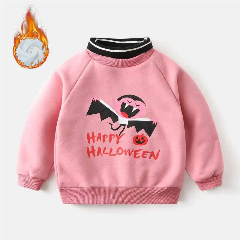 Sudadera de invierno para niña con forro polar y cuello alto - imagen 4
