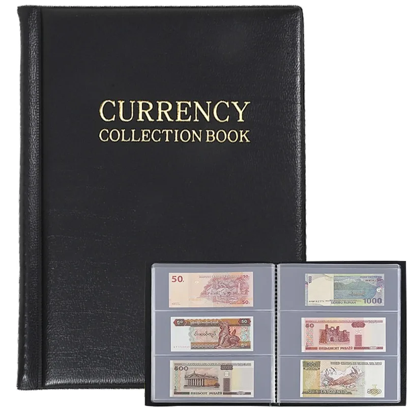 Álbum para billetes con protector y bolsillos para facturas - imagen 4