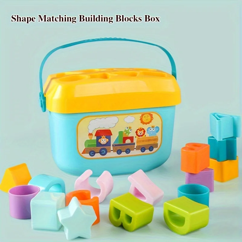 Juguete educativo de letras y formas para bebés con colores - imagen 3