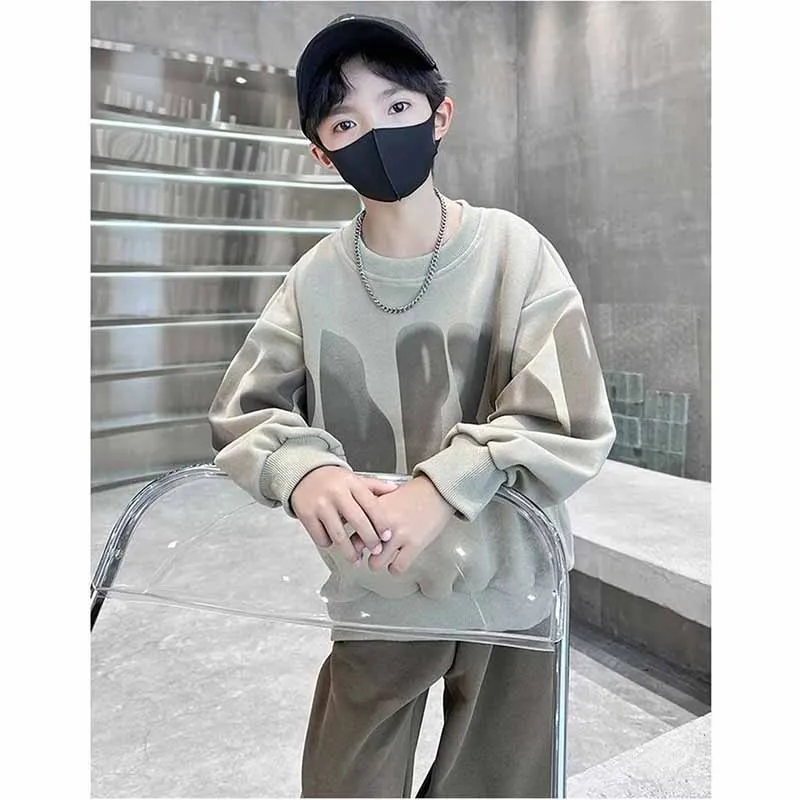 Chándal de otoño para niño – Sudadera con manga larga y pantalón - imagen 2