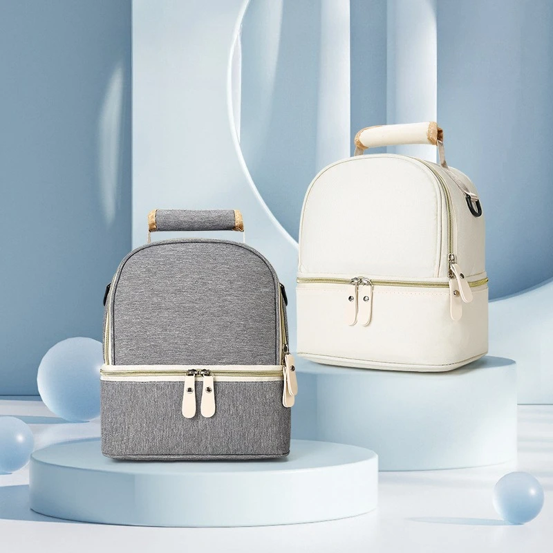 Bolsa de leche materna INS aislante doble capa para viaje - imagen 2