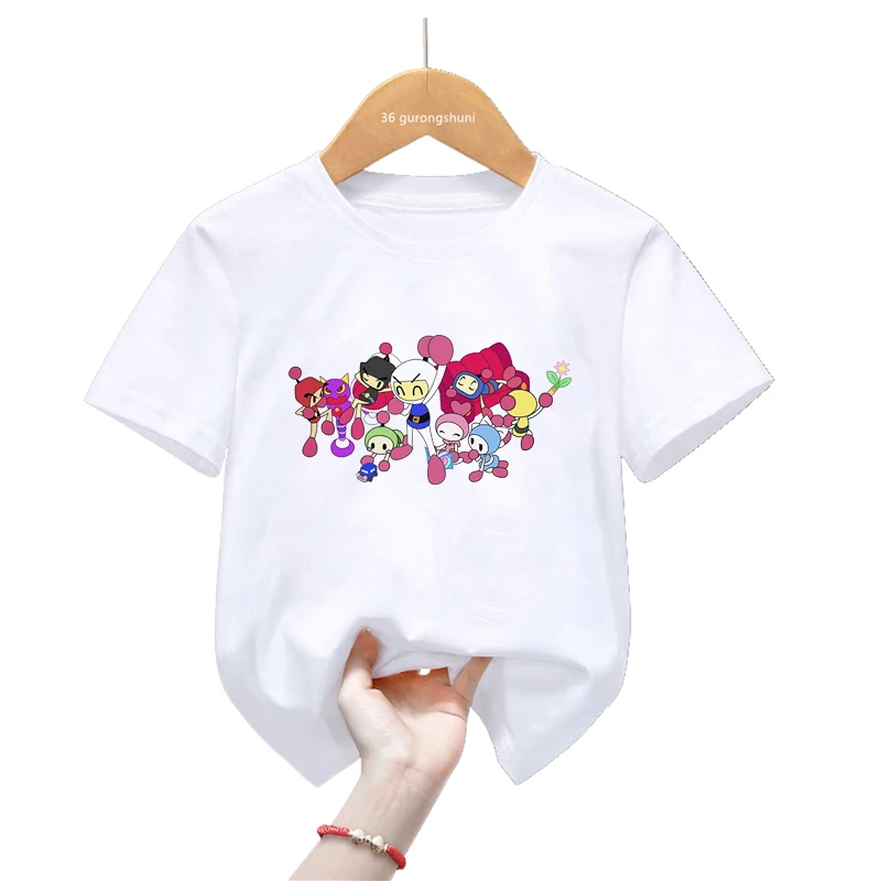 Camiseta verano niños con dibujos animados – Manga corta The Bomberboii - imagen 4