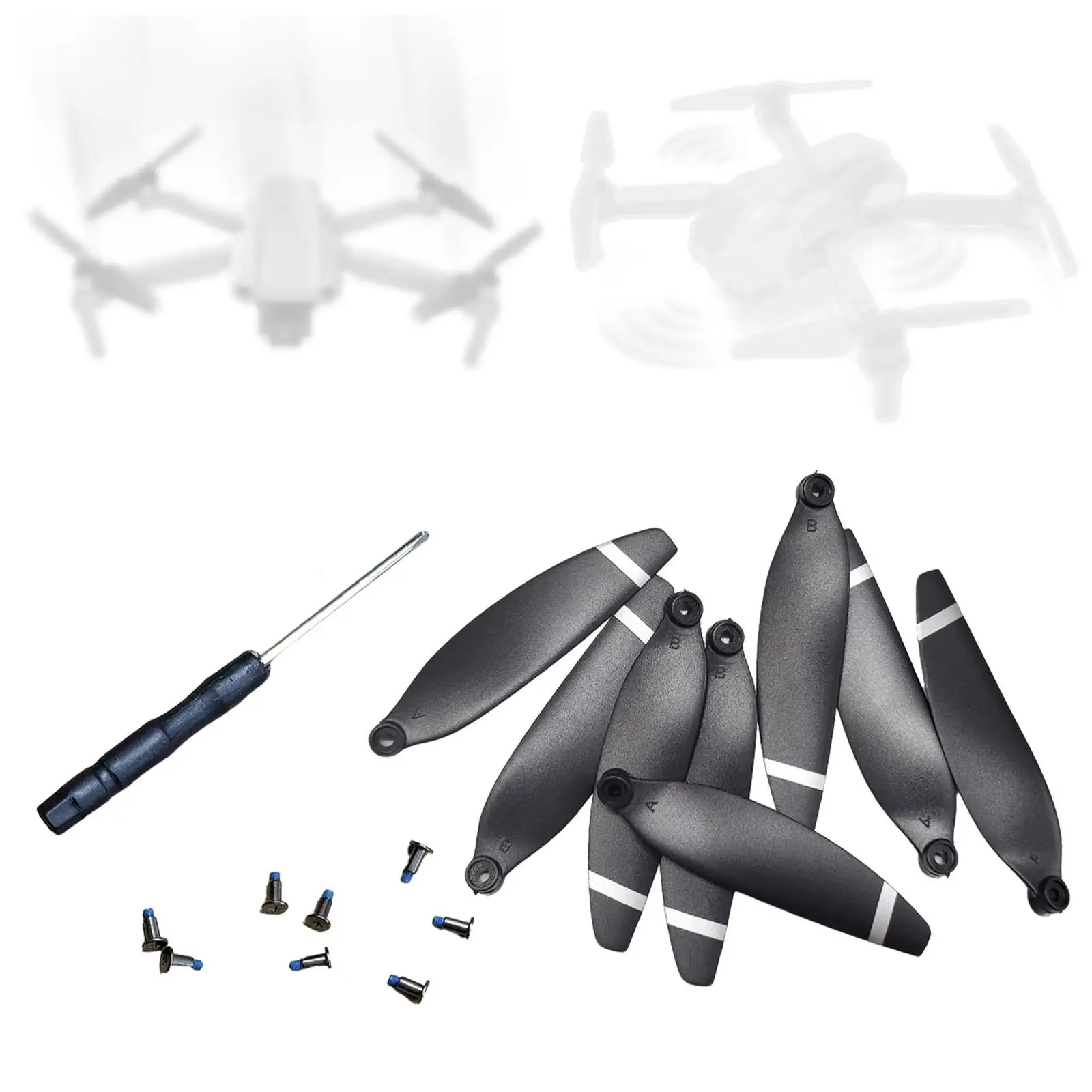Hélices de recambio para dron L900GPS con tornillos - imagen 4