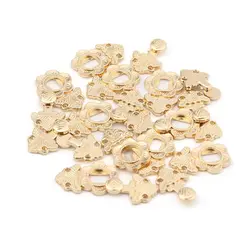 Mini hebillas de metal de 18 mm para bolsos y zapatos
