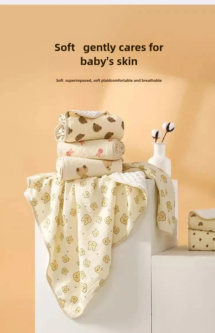 Presentación de la manta como regalo