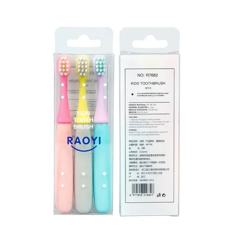 Cepillo de dientes infantil de piel suave para niños 2-5 años - imagen 5