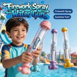 Pistola de agua con luces y efectos para niños de verano