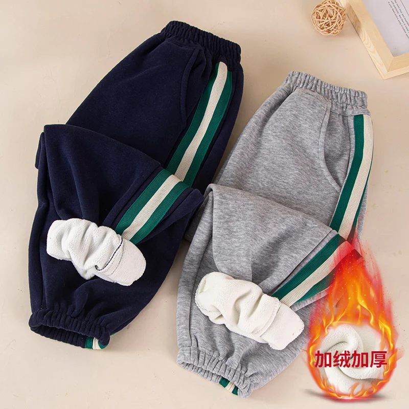 Pantalones acolchados de invierno térmicos para niños – Chándal - imagen 3