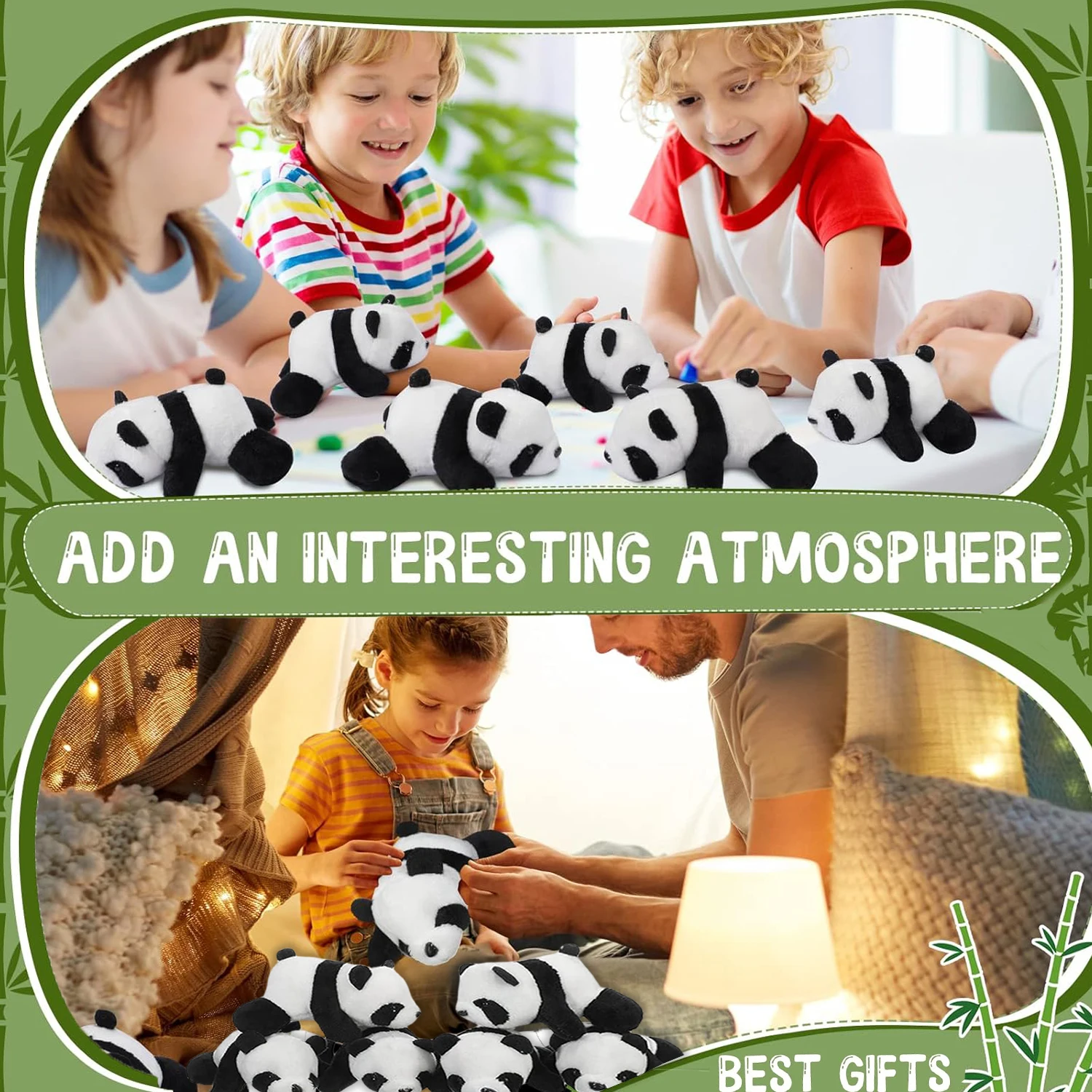Peluche panda mini suave relleno, animal de juguete - imagen 5
