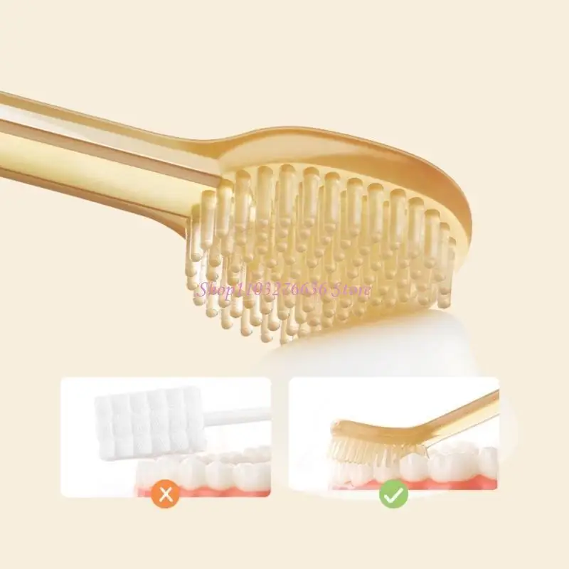 Cepillo de dientes de silicona para bebé con raspador lengua - imagen 3