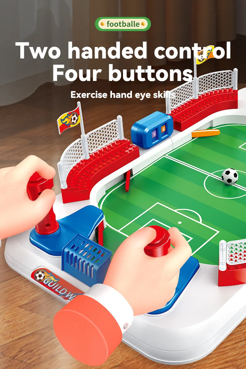 Futbolín de mesa interactivo para padres e hijos, juego - imagen 4