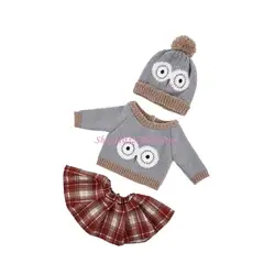 Disfraz Papá Noel para muñeca navideña, traje festivo