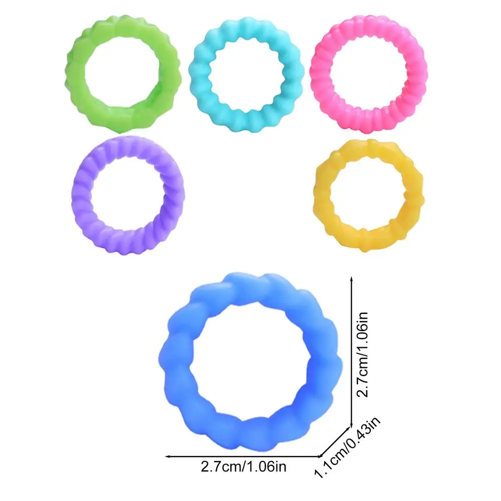 Juego completo de 6 anillos sensoriales para niños