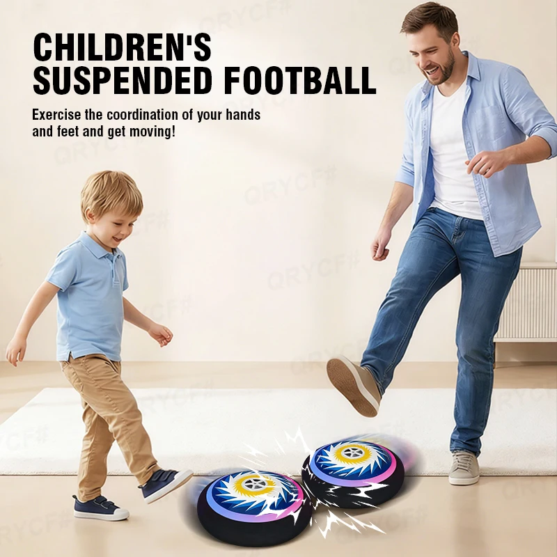 Balón flotante de fútbol con luces LED para niños - imagen 2
