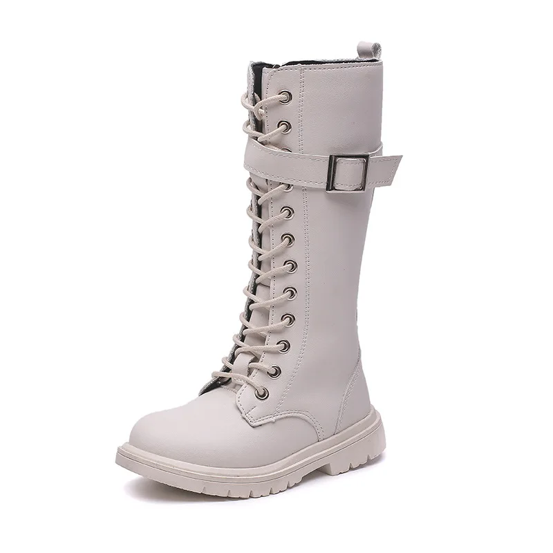 Botas de cuero para niña – Estilo elegante otoño - imagen 3