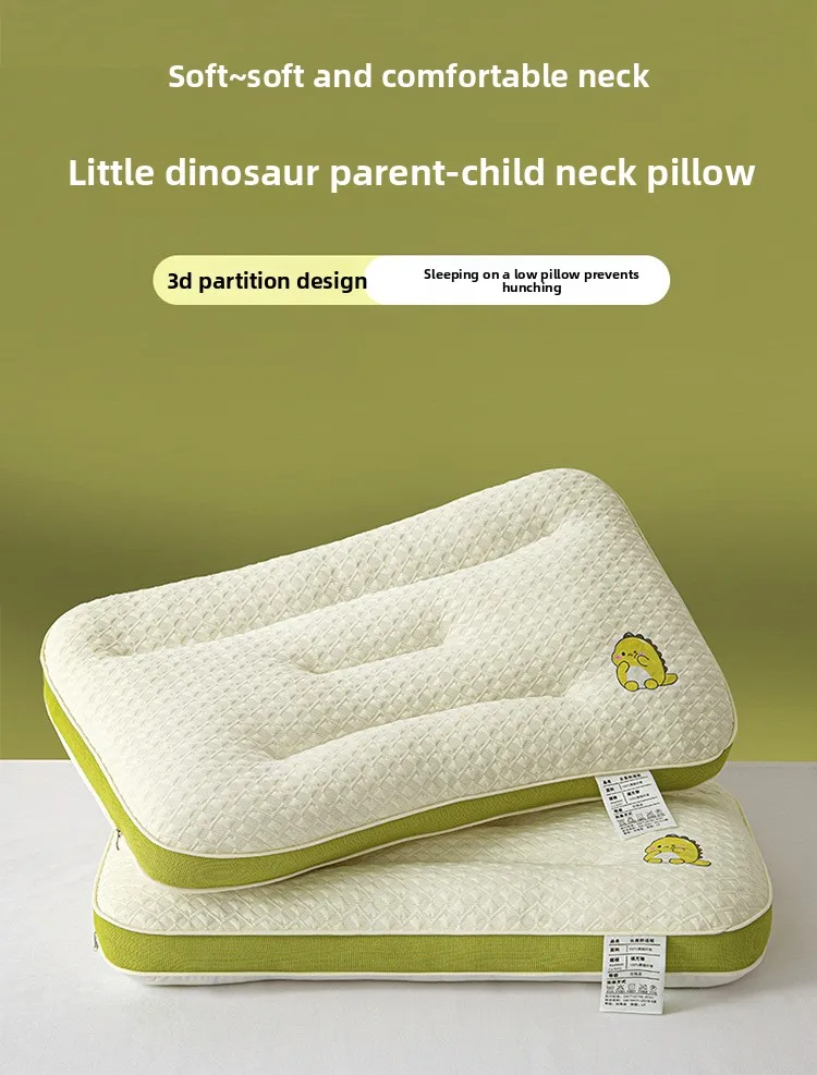 Núcleo de almohada cervical infantil con diseño animado