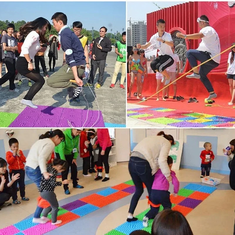 Alfombrilla extendida en uso familiar