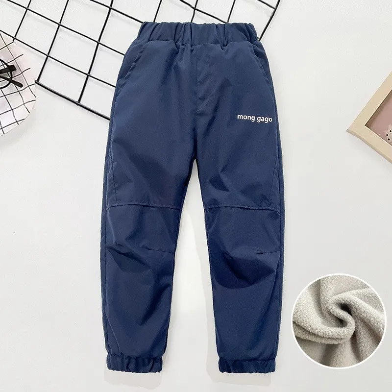 Pantalones de invierno acolchados a prueba de viento para niños - imagen 3