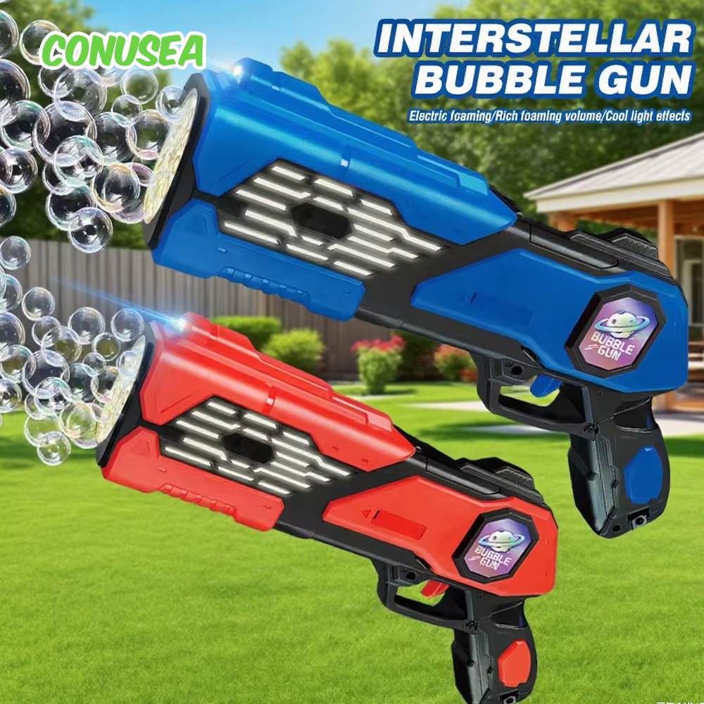 Pistola de burbujas infantil con modo espacial automático eléctrica - imagen 5