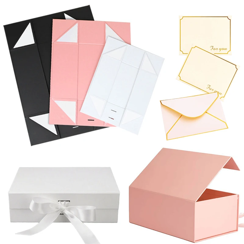 Caja de regalo infantil con lazo y tarjeta decorativa - imagen 2