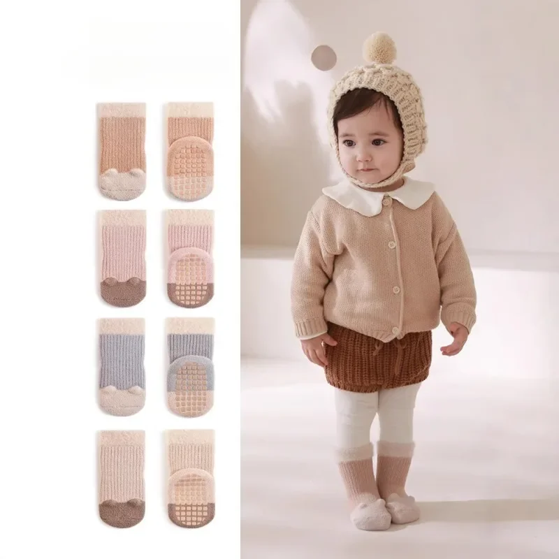 Calcetines antideslizantes gruesos para niños 1-5 años - Invierno - imagen 4