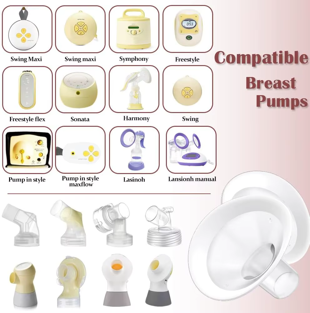 Bridas de borde suave para extractor de leche Medela y Spectra S1 S2 - imagen 2