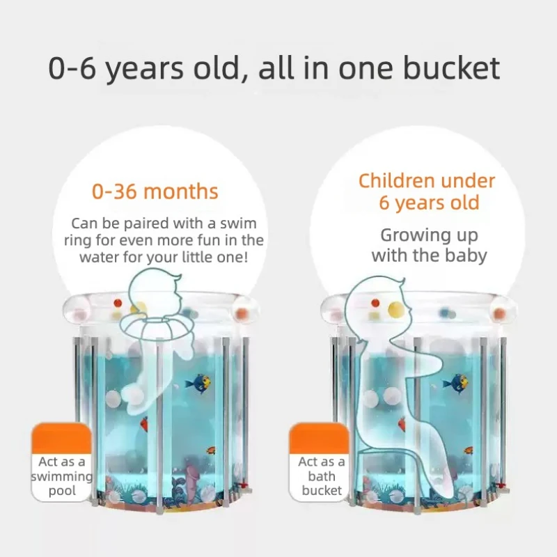 Bañera inflable y plegable para bebé – Uso durante todo el año