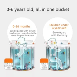 Bañera inflable y plegable para bebé – Uso durante todo el año