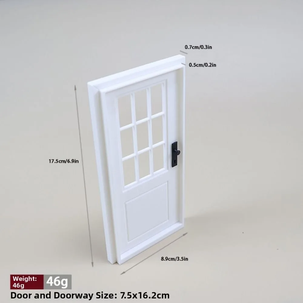 Puerta de hadas para casa de muñecas – Mini decoración artesanal - imagen 4