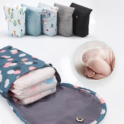 Bolsa de pañales reutilizable impermeable con organizador para bebé