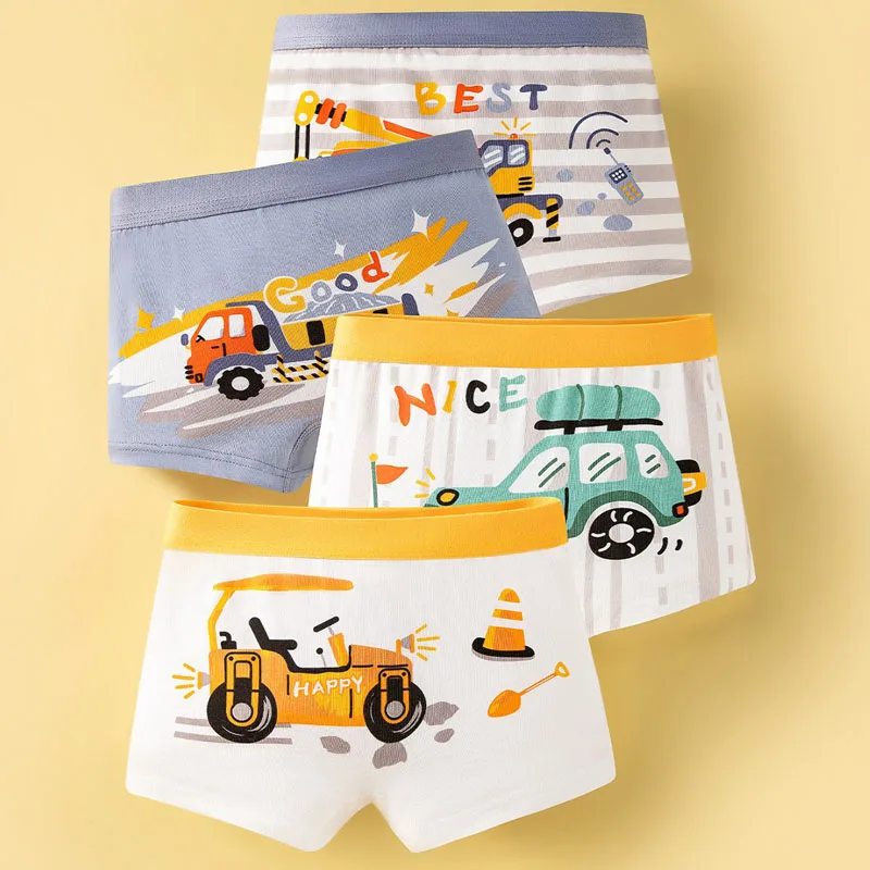 Pack de 4 boxers infantiles