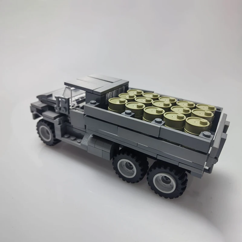 Camión militar URAL 6x6 juguete de construcción para niños - imagen 3