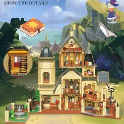 Bloques de construcción castillo clásico MOC fantasía infantil