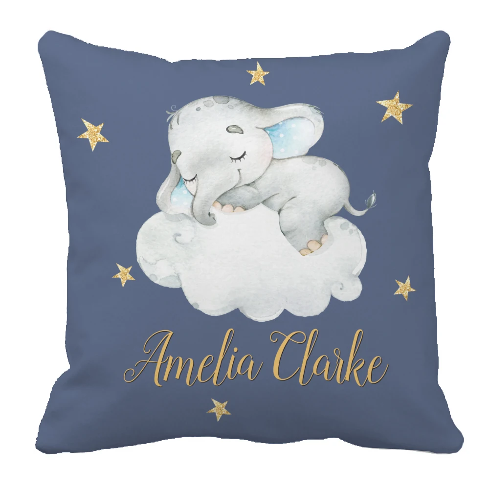 LVYZIHO juego de sábanas para cuna con elefante y estrellas - imagen 3