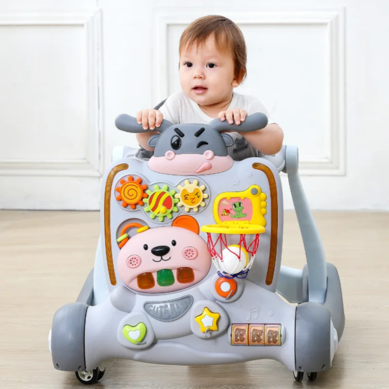 Carrito para caminar con patas antideslizantes y plegable - imagen 2