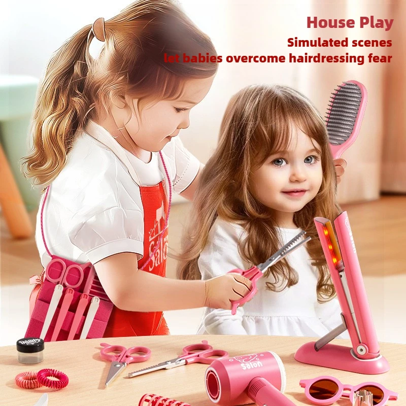 Juego de peluquería para niñas con secador y maquillaje - imagen 2