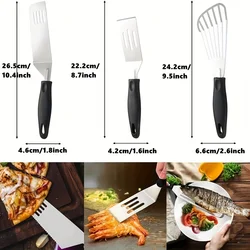 Espátula multifunción de acero inoxidable para tartas y lasañas