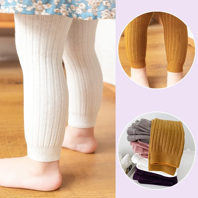 Lawadka pantimedias lisas tejidas para bebés y niños primavera - imagen 3
