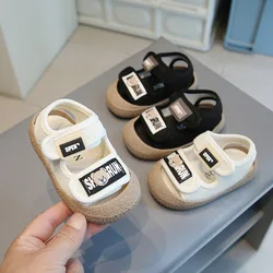 Sandalias transpirables verano para niños con suela antideslizante oso
