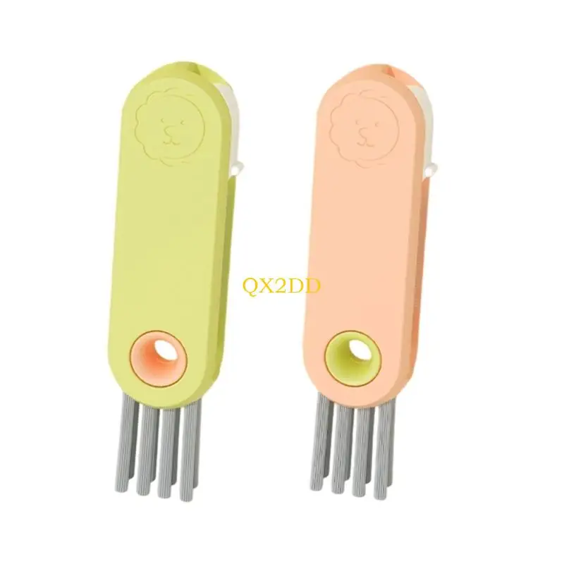 QX2D Cepillo limpiador para accesorios de alimentación infantil seguro