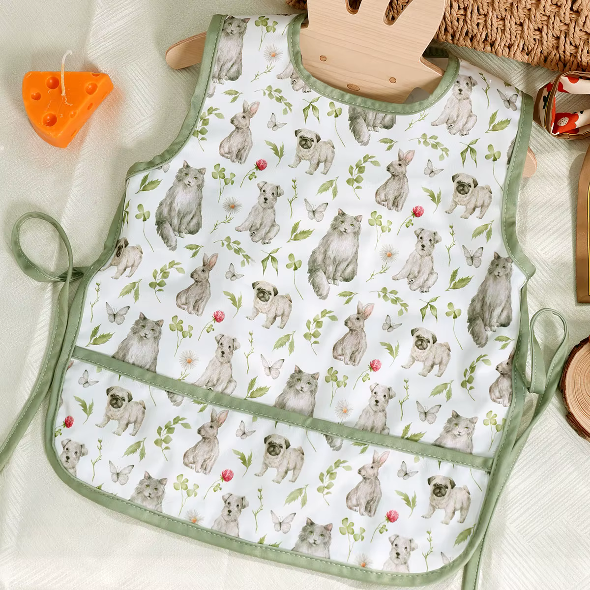 Babero HappyFlute vista frontal
