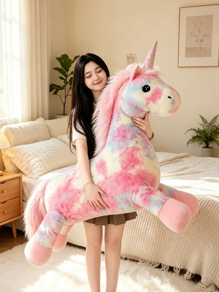 Peluche unicornio para cama y sofá