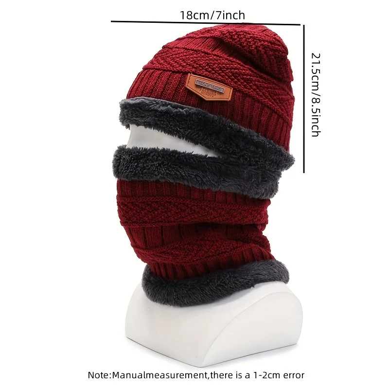 Gorro de punto cálido para niños y niñas – Otoño e invierno
