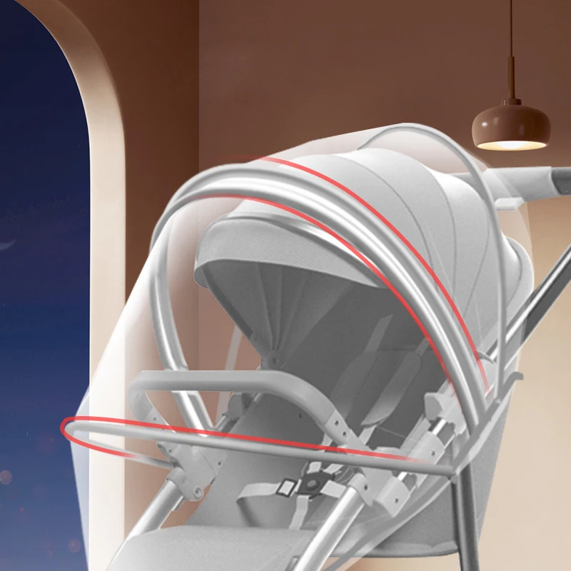 Mosquitera universal para cochecito con malla fina de protección