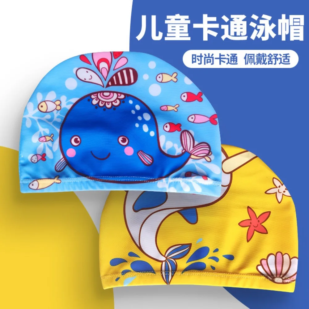 Gorro de baño impermeable con protección auditiva infantil unisex - imagen 4