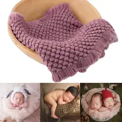 Canastilla para fotos de bebé – Relleno trenzado beige
