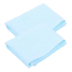 Toalla bebé algodón gofre suave, transpirable y absorbente para eructos